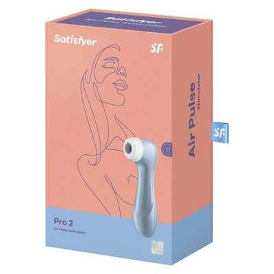 Satisfyer Pro 2 Generacija 2 plavi vodootporni vibrator za klitoris - Sexy Shop