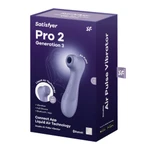 Satisfyer Pro 2 Generation 3 sa Liquid Air tehnologijom ljubičasta Bluetooth/ aplikacija