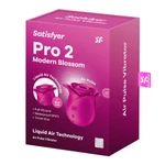 Satisfyer Pro 2 Modern Blossom - Roze vibrator za klitoralnu stimulaciju