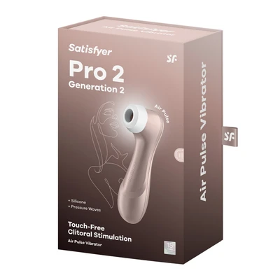 Satisfyer Pro 2 Nova Generacija - Bakreni Vodootporni Klitoralni Stimulator - Sexy Shop