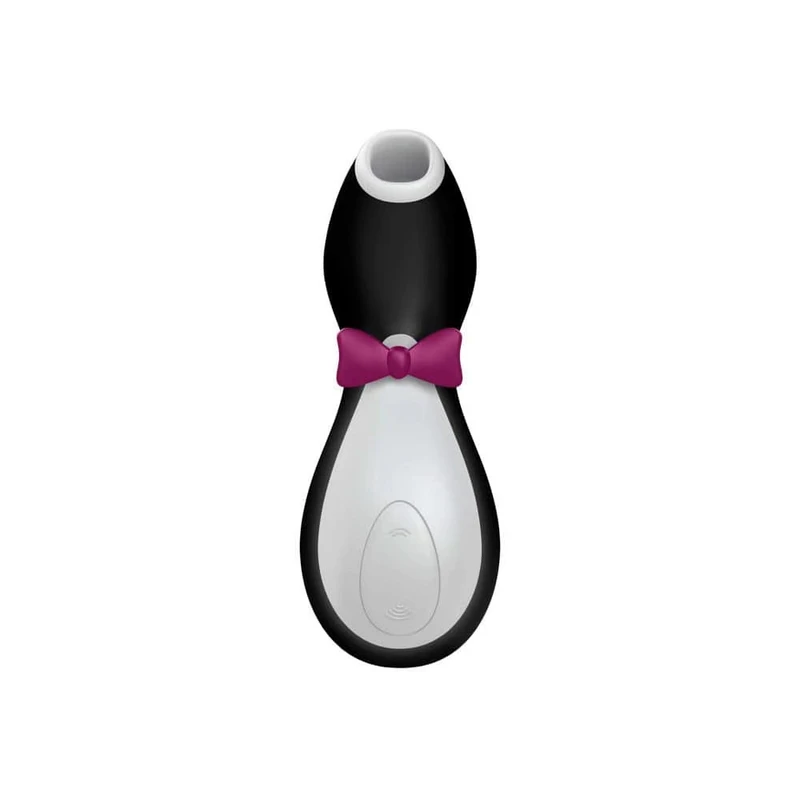 Satisfyer Pro Penguin - Vodootporni vibrator sa talasnom stimulacijom, crni