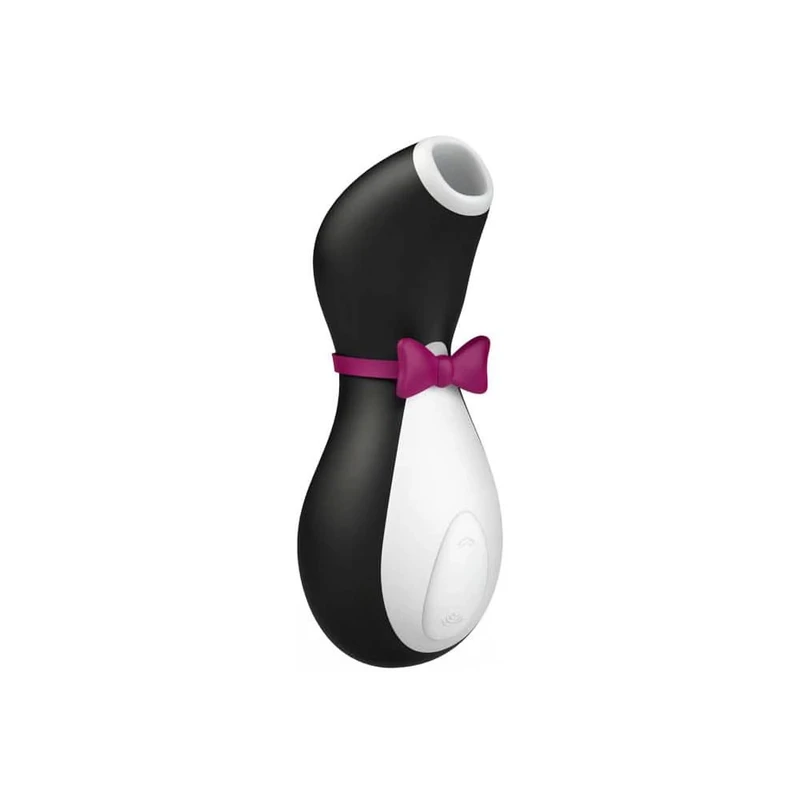 Satisfyer Pro Penguin - Vodootporni vibrator sa talasnom stimulacijom, crni