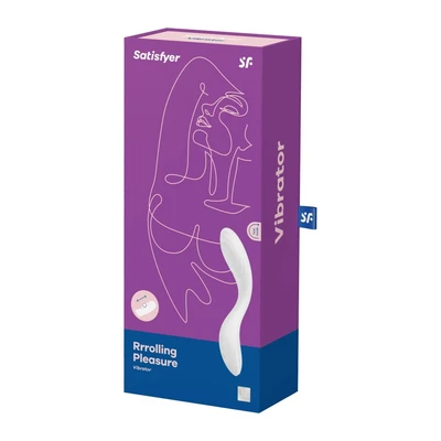 Satisfyer Rrrolling Pleasure G-spot vibrator bijeli - Sexy Shop