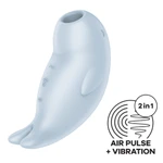 Satisfyer Seal You Soon - Plavi vibrator sa zračnim talasima i vibracijom 