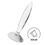 Satisfyer Sparkling Crystal prozirni analni čep 19 cm
