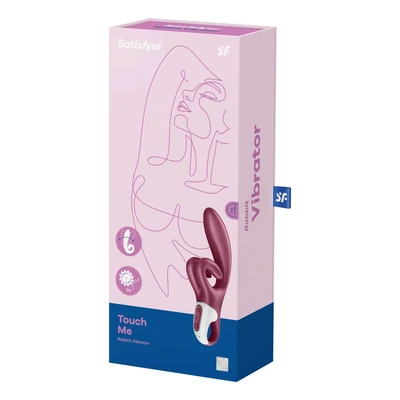 Satisfyer Touch Me - Crveni vibrator sa duplom stimulacijom, vodootporan - Sexy Shop