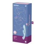 Satisfyer Triple Oh tirkizni vibrator sa stimulansom klitorisa