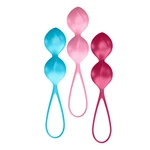 Satisfyer V Ball - Višebojna vodootporna igračka za odrasle 7,9 cm