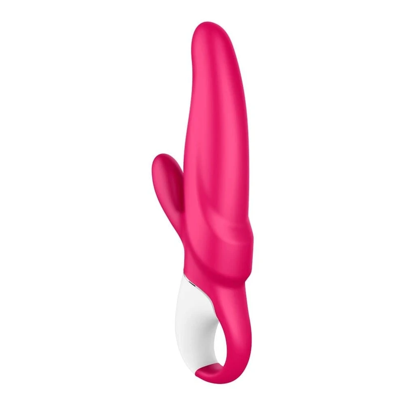 Satisfyer Vibes Mr. Rabbit - Roze vibrator sa stimulansom klitorisa, vodootporan, 22cm