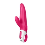 Satisfyer Vibes Mr. Rabbit - Roze vibrator sa stimulansom klitorisa, vodootporan, 22cm