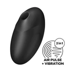 Satisfyer Vulva Lover 3 crni vibrator sa vazduhopulsnom stimulacijom