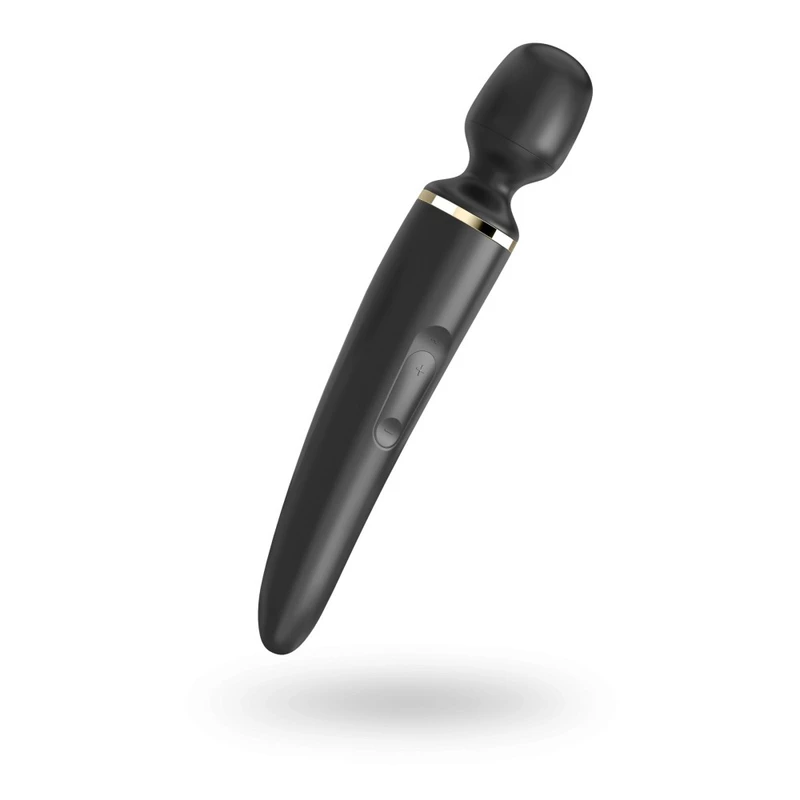 Satisfyer Wand-er Woman – Crna/Zlatna Vodootporna Masažer 34cm