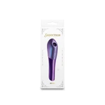 Seduction - Nuvo - Ljubičasti metalik mini vibrator sa vazdušnim pulsatorom