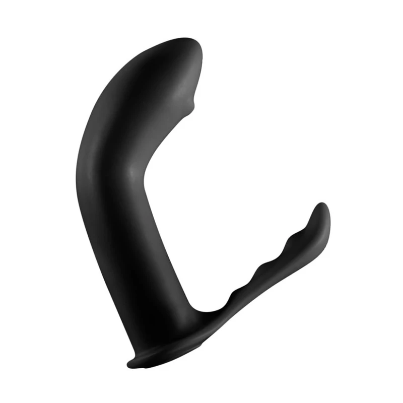 Seksualni maser za prostatu L SEEKER BLACK, 16cm, crni, Nmc