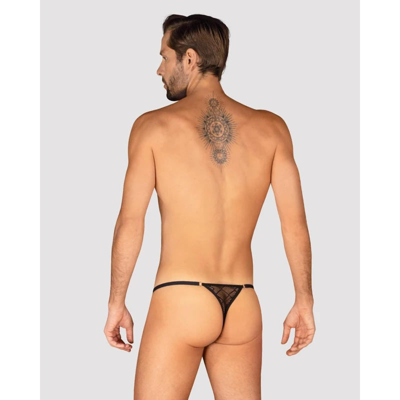 Severio crni thong od Obsessive