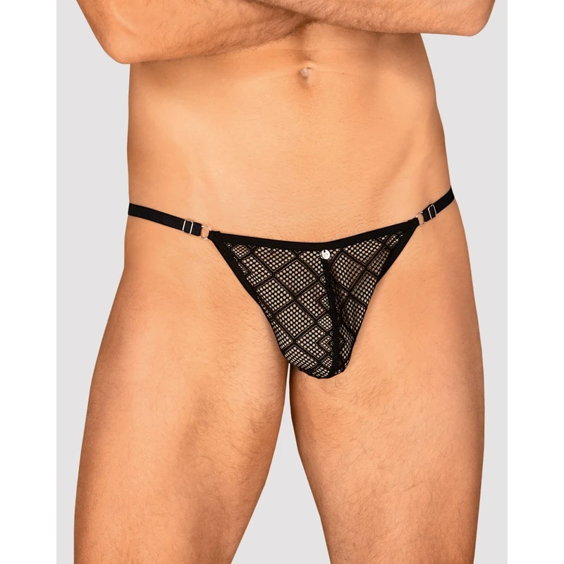 Severio crni thong od Obsessive