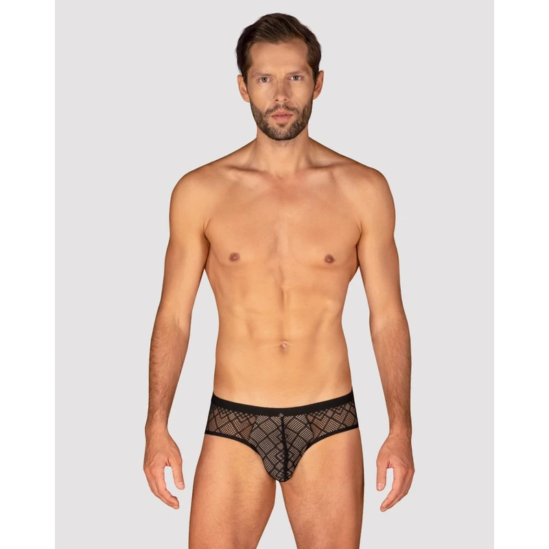 Severio jockstrap S/M crni Obsessive
