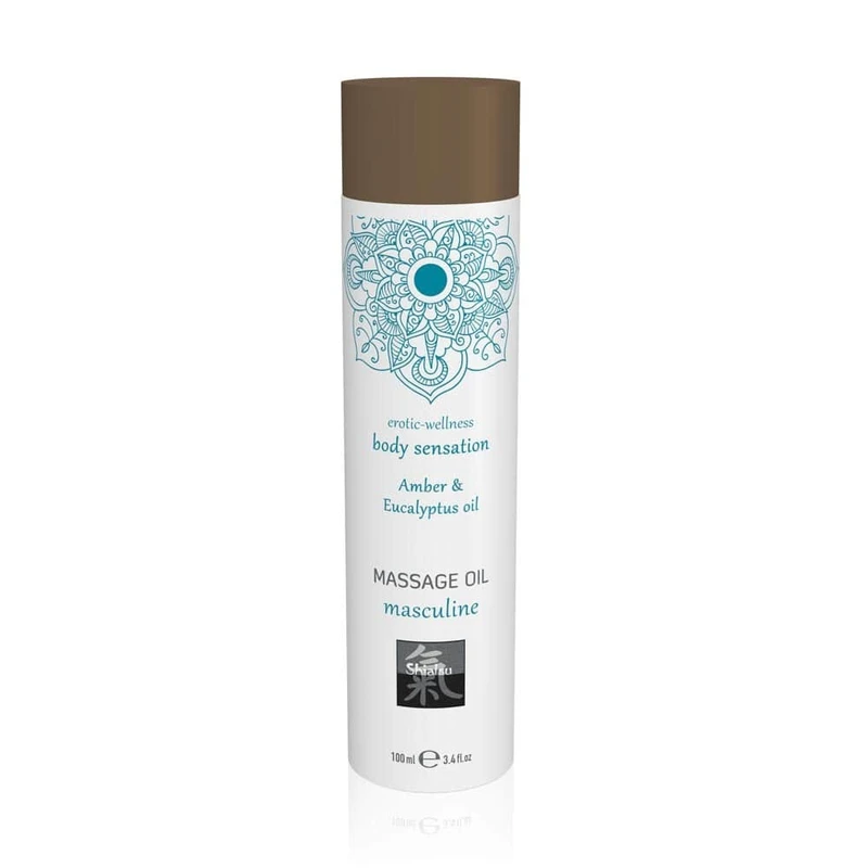 Shiatsu masažno ulje za parove - Amber & Eucalyptus 100ml