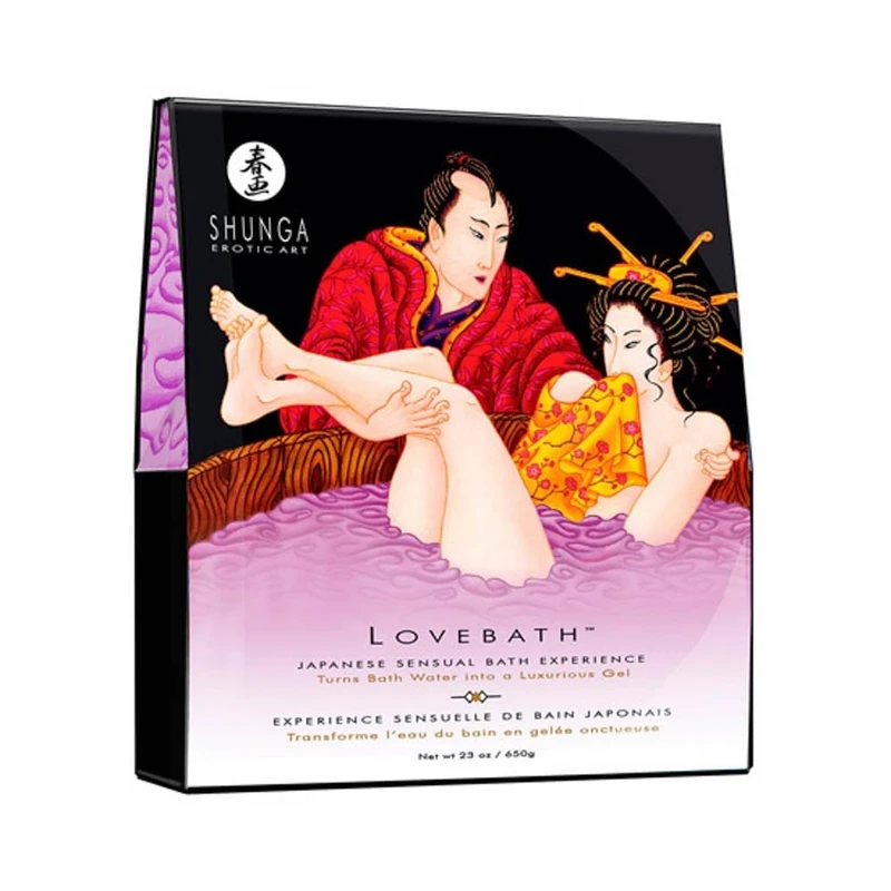 Shunga LoveBath Sensual Lotus 650g