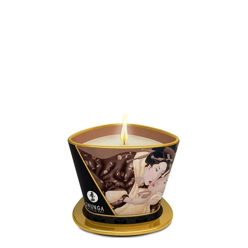 Shunga mirisna sojina sveća za masažu čokolada 170 ML