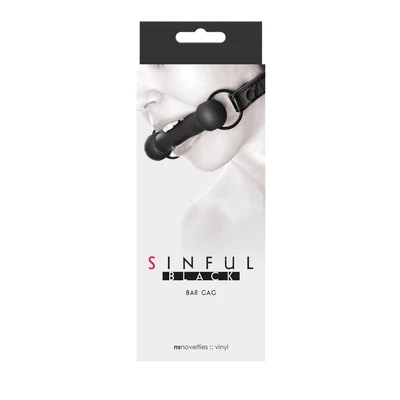 Sinful Bar Gag Crni - Sexy Shop