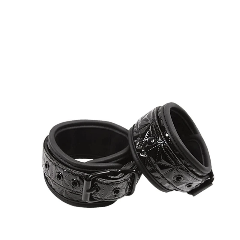 Sinful Crne Ankle Cuffs