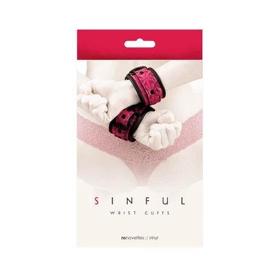 Sinful Roze Lisice za Ruke - Sexy Shop
