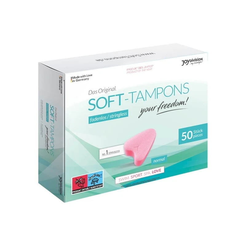 Soft-Tamponi bez konca Joydivision, 50 komada, za intimnu upotrebu