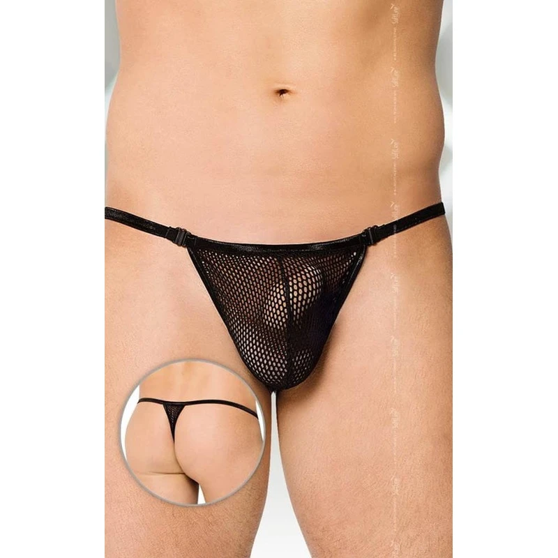 Softline muške tangice 4434 crne boje