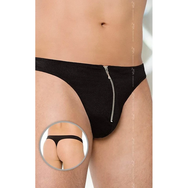 Softline muški tange 4501 - crne XL
