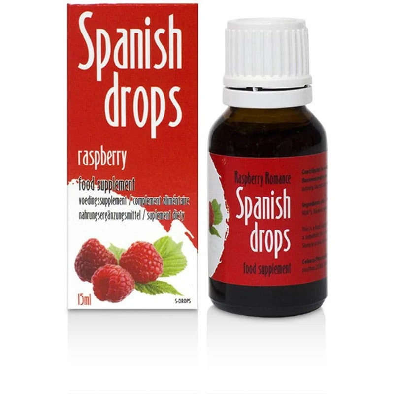 Spanish Drops Raspberry Romance 15 ml - Stimulišući kapljice za parove