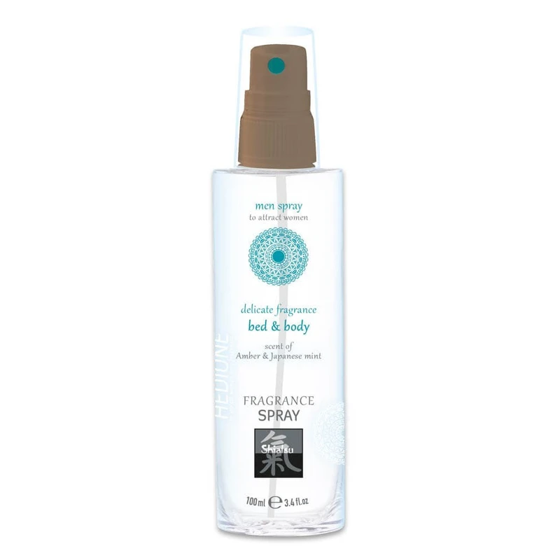 Spray za telo i posteljinu - Amber & Japanska nana 100 ml - Shiatsu