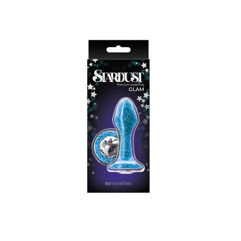 Stardust Glam Plavi 9,5 cm - Vodootporni Igračka za Odrasle