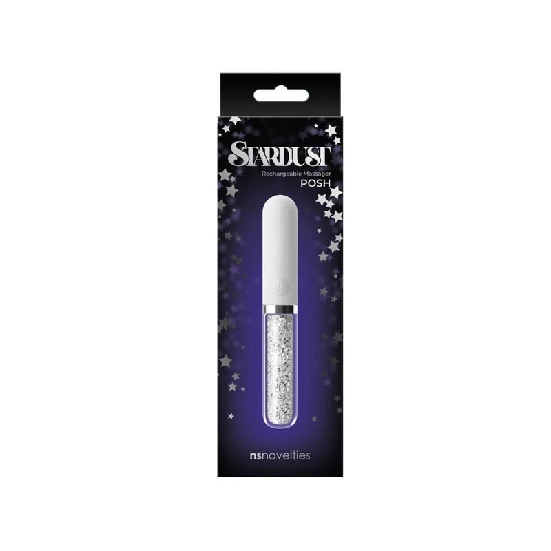 Stardust Posh - Bijeli čarobni vibrator