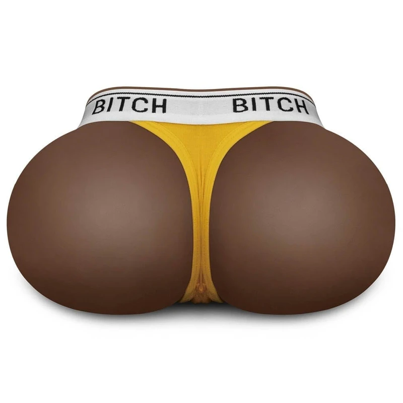 Streetgirl's #11 Black - Realistični masturbator s vodootpornim dizajnom, 16,5 cm, Braon