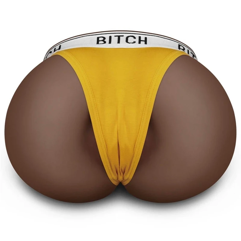 Streetgirl's #11 Black - Realistični masturbator s vodootpornim dizajnom, 16,5 cm, Braon