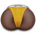Streetgirl's #11 Black - Realistični masturbator s vodootpornim dizajnom, 16,5 cm, Braon