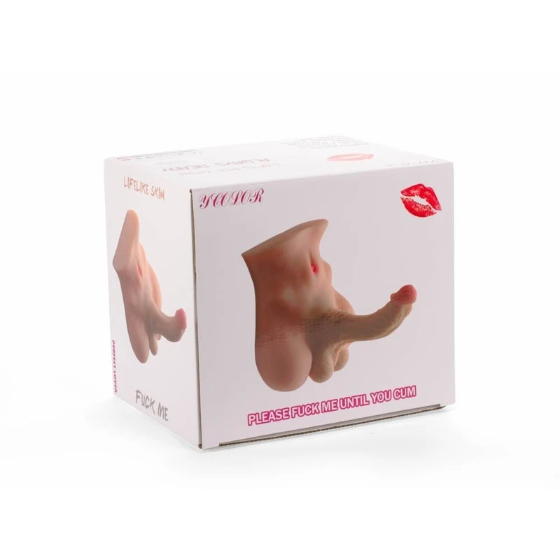 Strong Man Masturbator II - Realistični masturbator od mekog materijala, vodootporan, dužina 21-23 cm