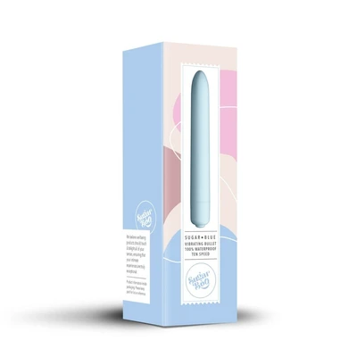 Sugar Boo - Plavi vibrator sa 10 vibracija - Sexy Shop