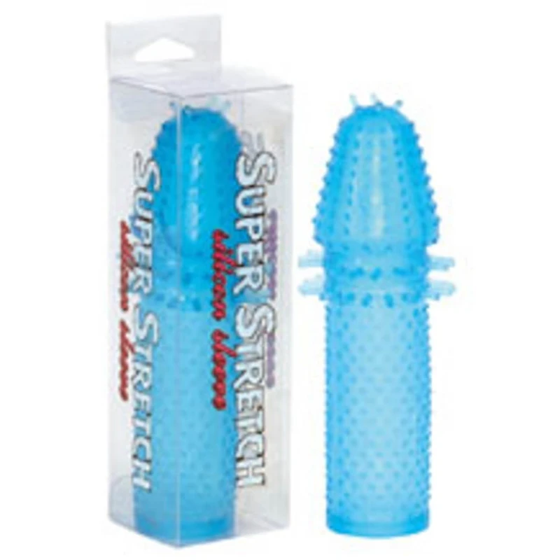 Super Stretch Plavi Silikonski Kapa za Penis