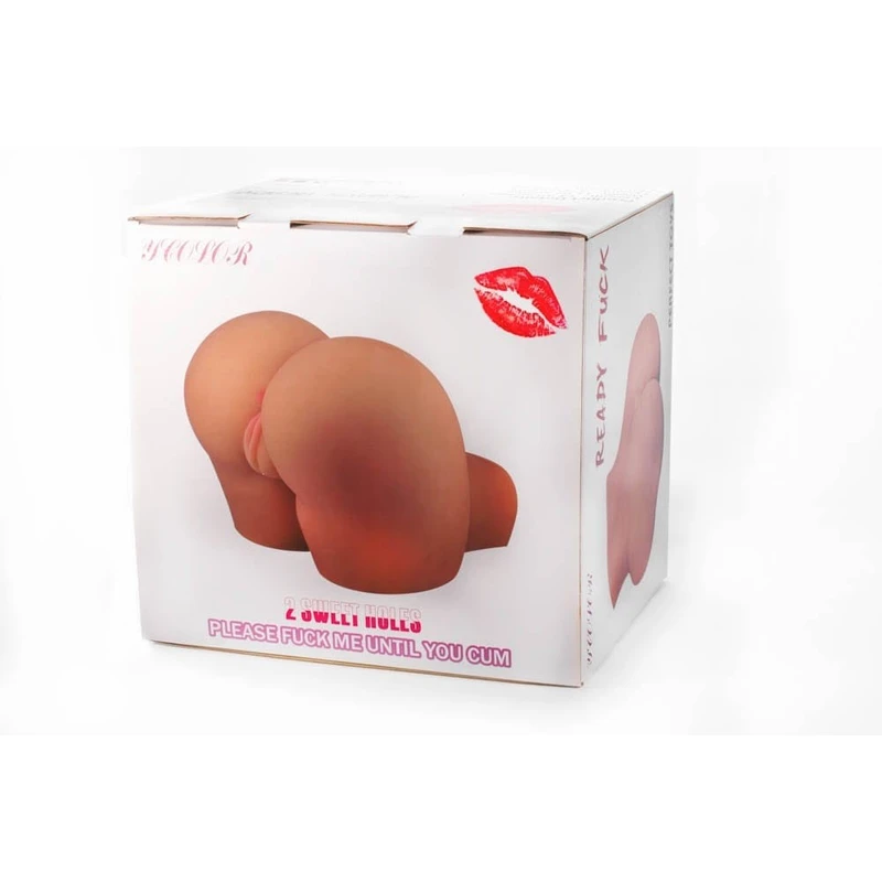 Sweet Holes Masturbator Mistress - vodootporni masturbator od mekog, kožnog materijala, 36,8 cm