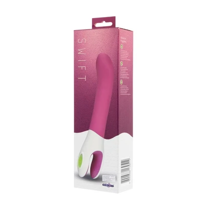 Swift vibrator za G-tačku 7 funkcija silikon roza 19cm vodootporan - Sexy Shop