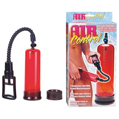 T-Bar pumpa za penis sa crvenim oblikom i vodootpornim dizajnom 22cm - Sexy Shop