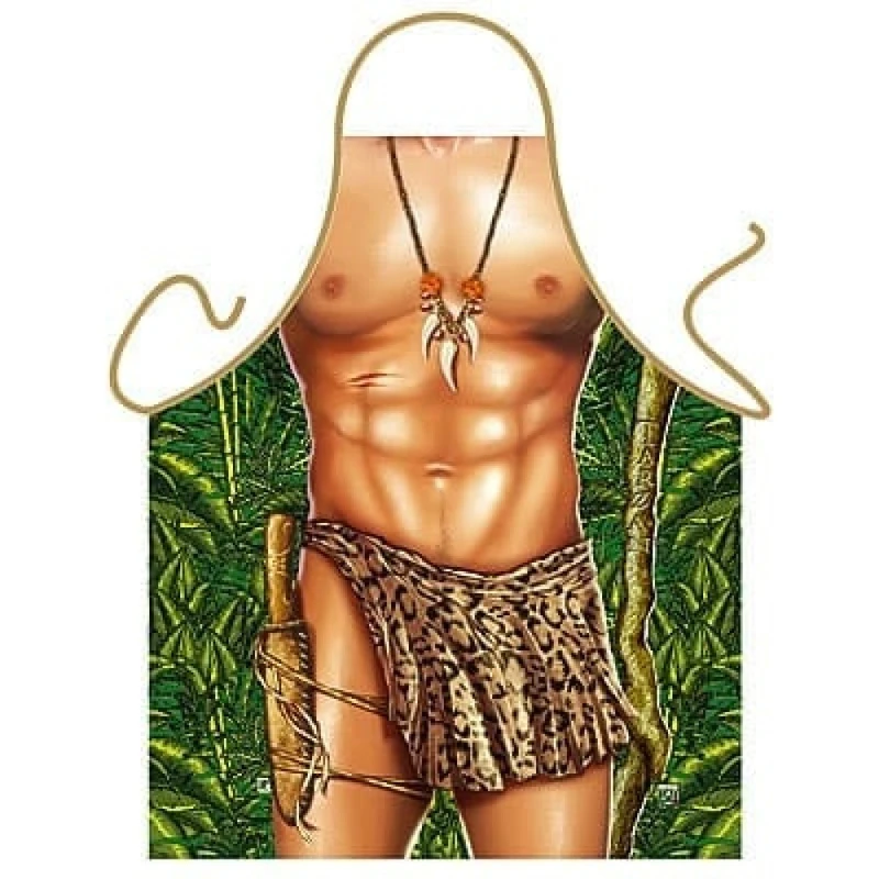 Tarzan - Muški seksi kuhinjski pregač za zabavu