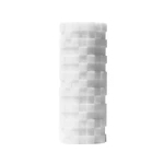 Tenga 3D Module - Bijeli vodootporni stimulans za odrasle, 15,6 cm