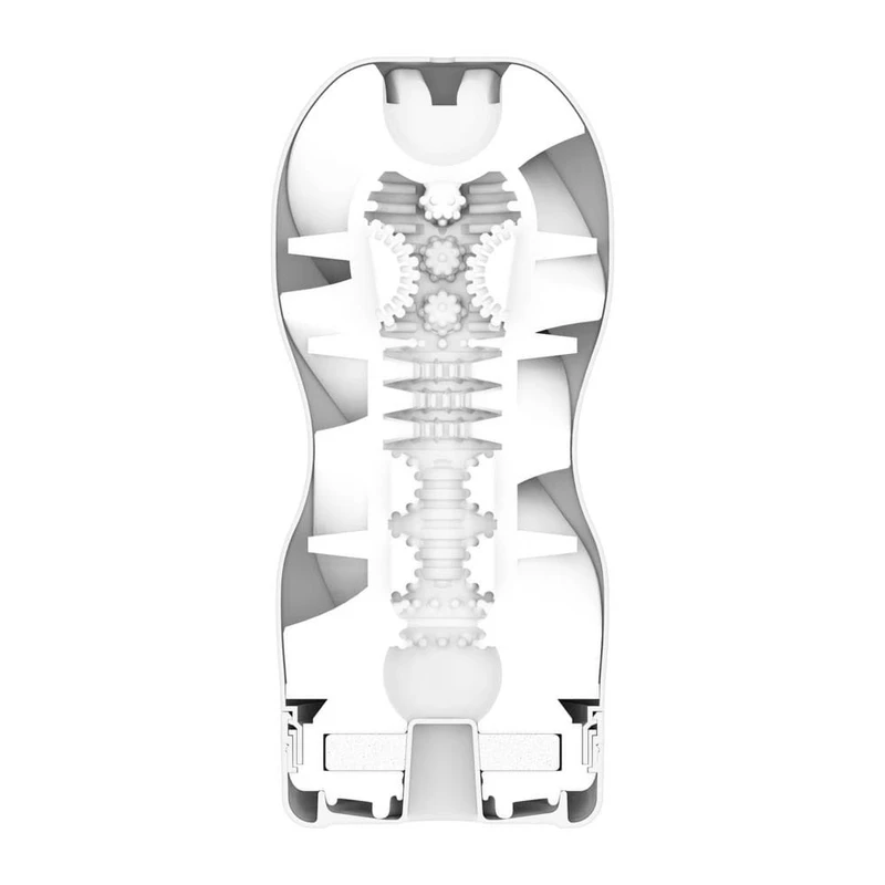 TENGA AIR FLOW CUP - Crvena/Bijela, Vodootporni, 15,5cm