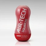 Tenga AIR-TECH SQUEEZE Regular - Crveni Vodootporni Masher sa Uživljajem
