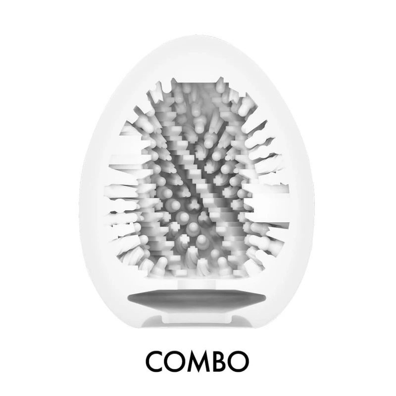 TENGA EGG COMBO - Vodootporni gelasti stimulator 7cm