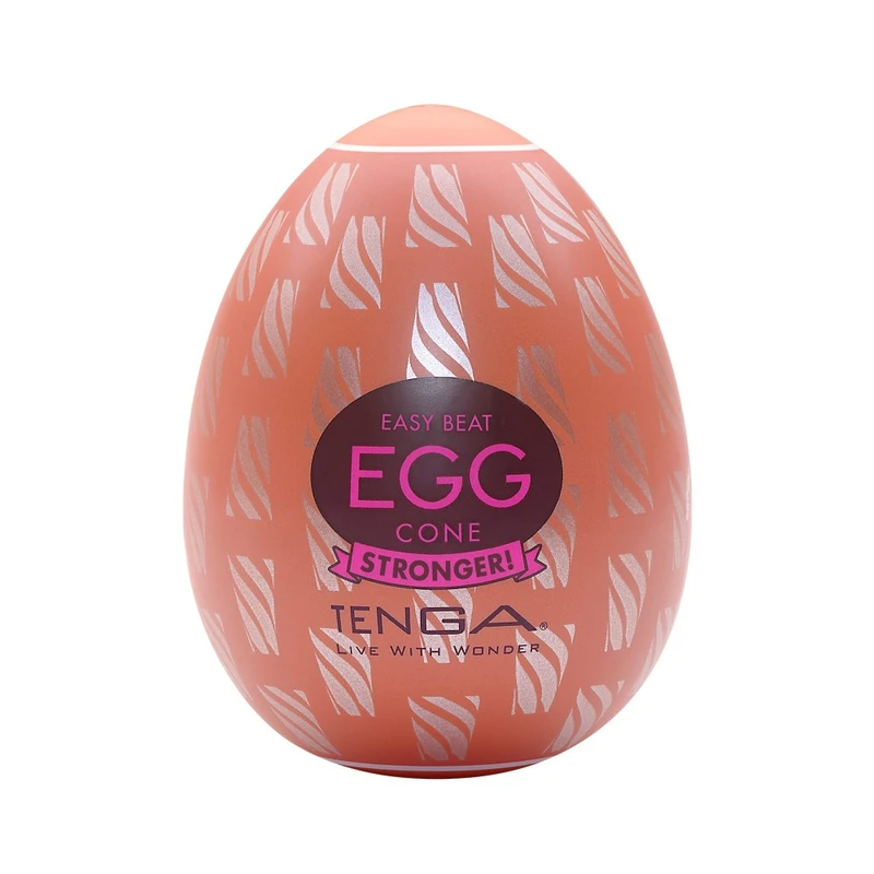 TENGA EGG CONE - Prozirna Vodootporna Igračka za Odrasle