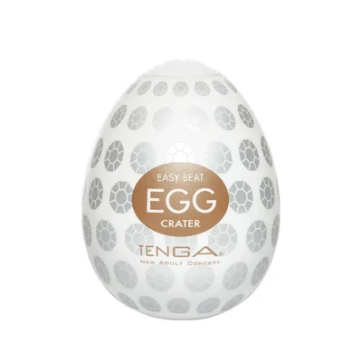 Tenga EGG Crater – Vodootporna igračka za odrasle, dužina 7cm - Sexy Shop